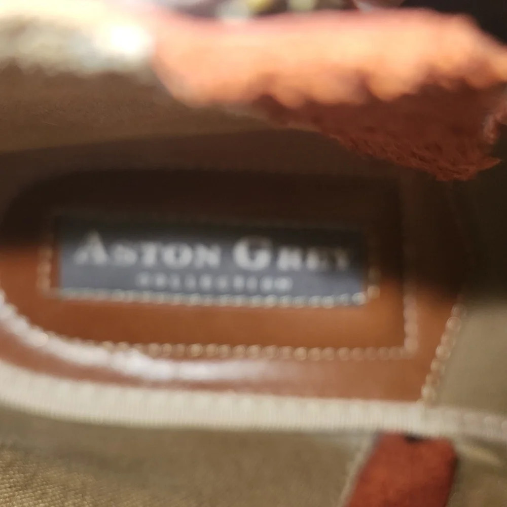 Aston Grey Men's Brown Leather Boots